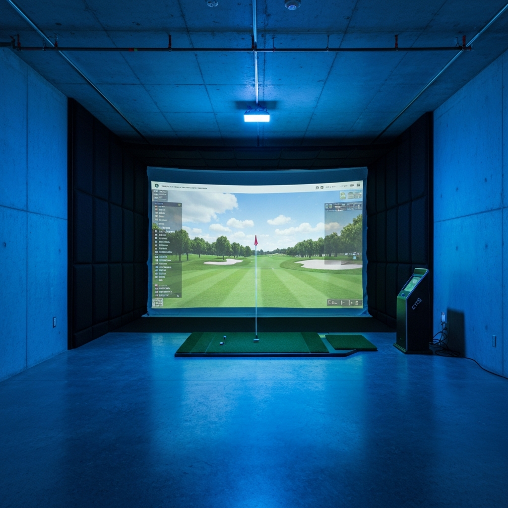 Forget the hype. I'll tell you the brutal truth about golf simulator projector mounting, from my garage. What *really* works (and what's a waste).